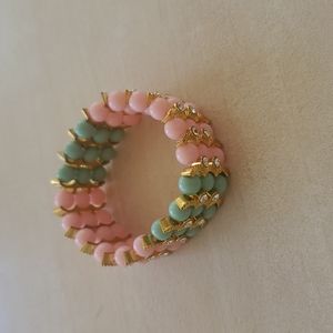 Pasted beaded bracelet